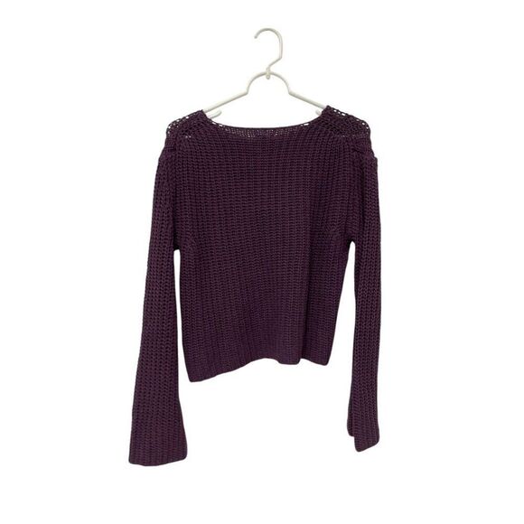 Massimo Dutti Womens Sweater S Small Pullover Mulberry Purple 5713/617 NWT - Picture 3 of 10